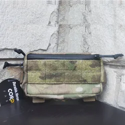 Chaleco MOLLE táctico con bolsa de almacenamiento