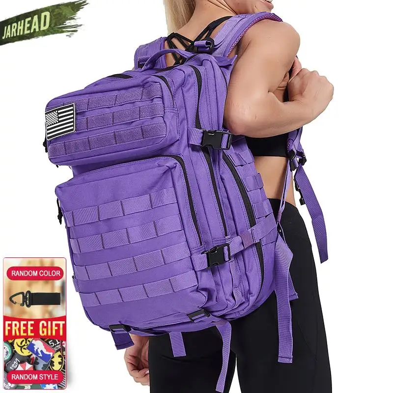 Mochila táctica MOLLE camuflaje EDC para asalto, senderismo y caza - imagen 5