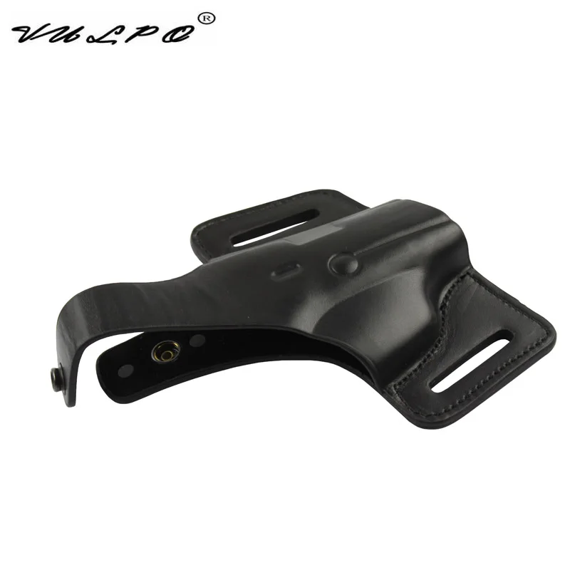 VULPO M9/92F Funda de cuero para pistola tactica con cinturon Airsoft - imagen 3