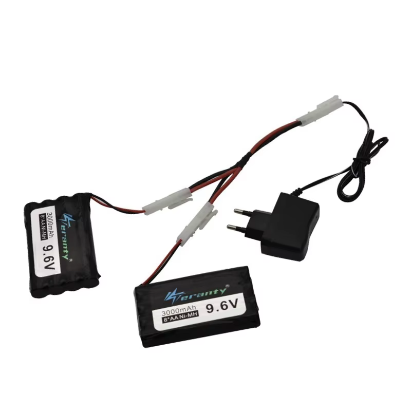 Batería NiMH recargable 9,6V 3000mAh para carros de combate y juguetes RC - imagen 2