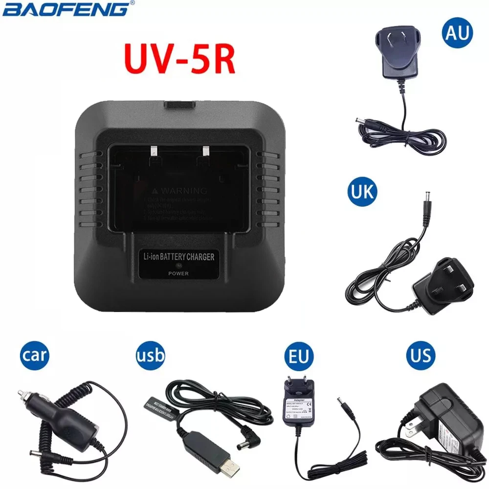 Cargador de escritorio para Baofeng UV-5R