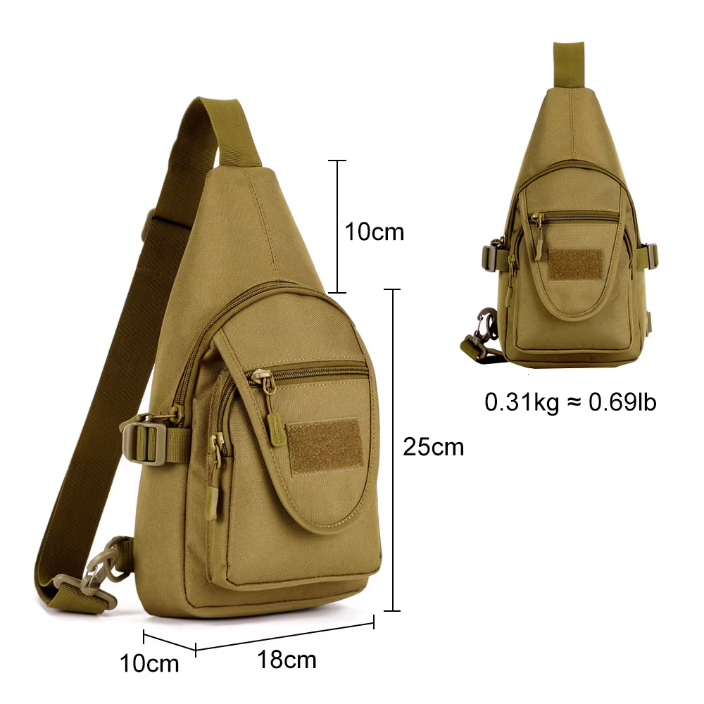 Bolso de pecho táctico PROTECTOR PLUS vista frontal