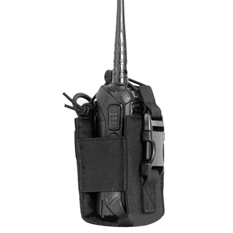Soporte radioteléfono MOLLE para radio táctica y almacenamiento airsoft - imagen 4