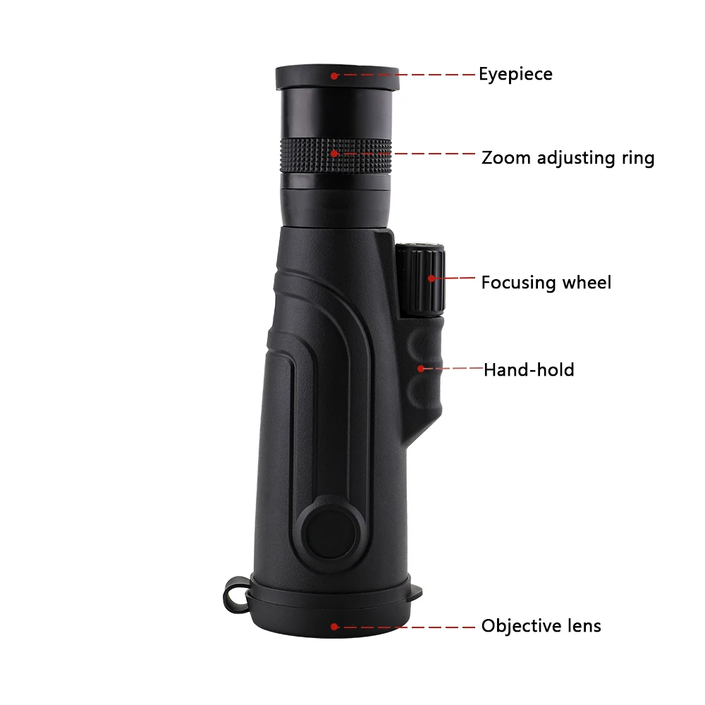 Monocular WG11 8-20x50 para caza y observación naturaleza - imagen 2