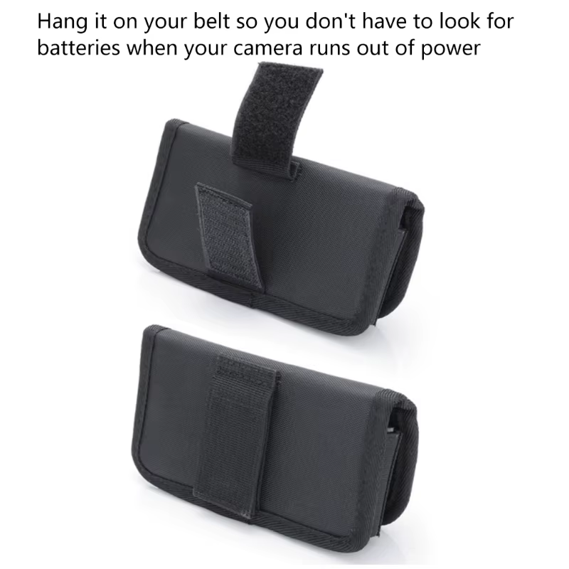 Funda baterías y tarjetas SD cámara – Estuche fotográfico táctico resistente - imagen 3
