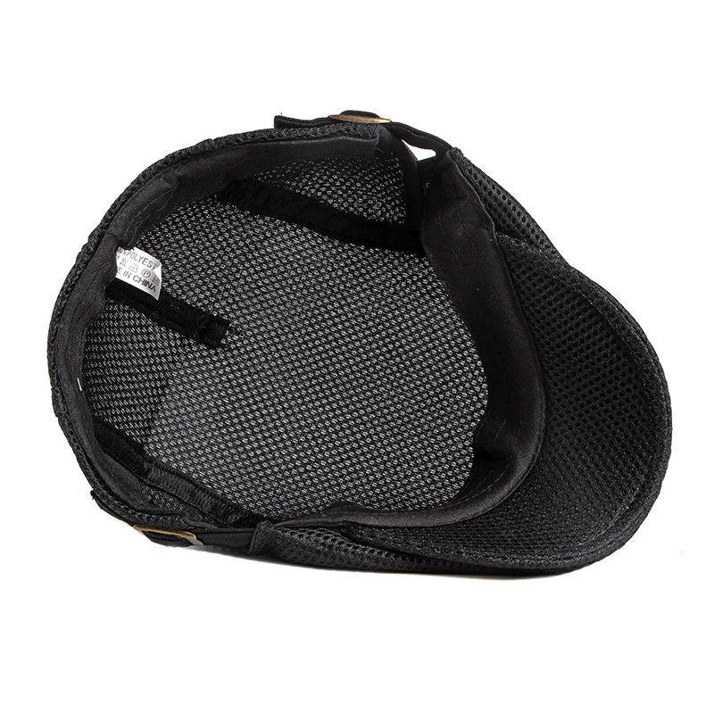 Gorra táctica boina de malla transpirable con visera sólida - imagen 5