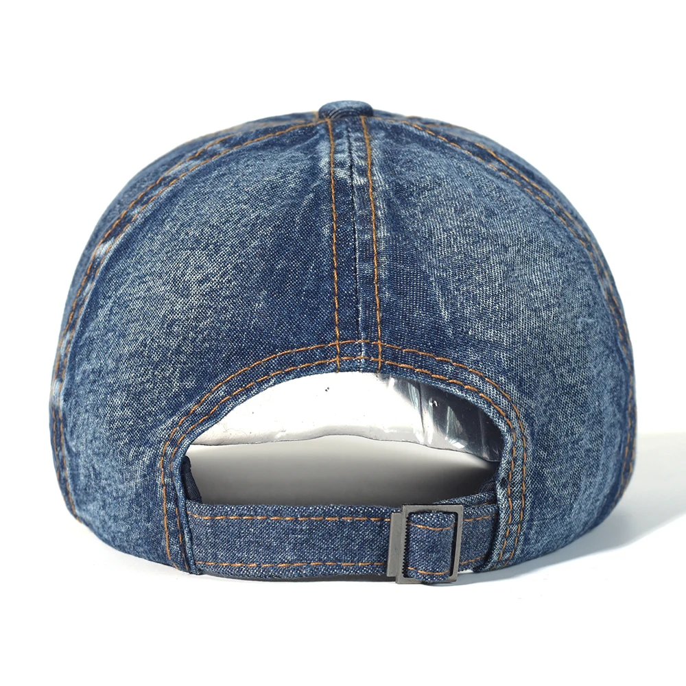 Gorra béisbol vintage algodón lavado perfil bajo ajustable camionero - imagen 5
