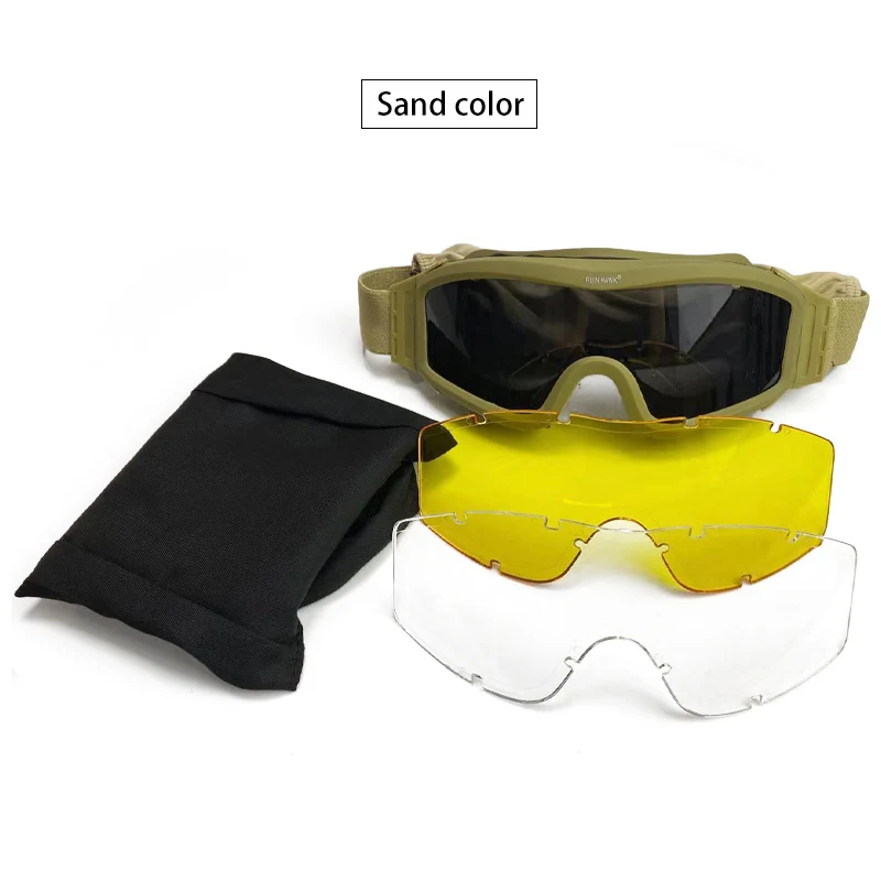 GX1000 Gafas tácticas airsoft intercambiables antipolvo - imagen 2