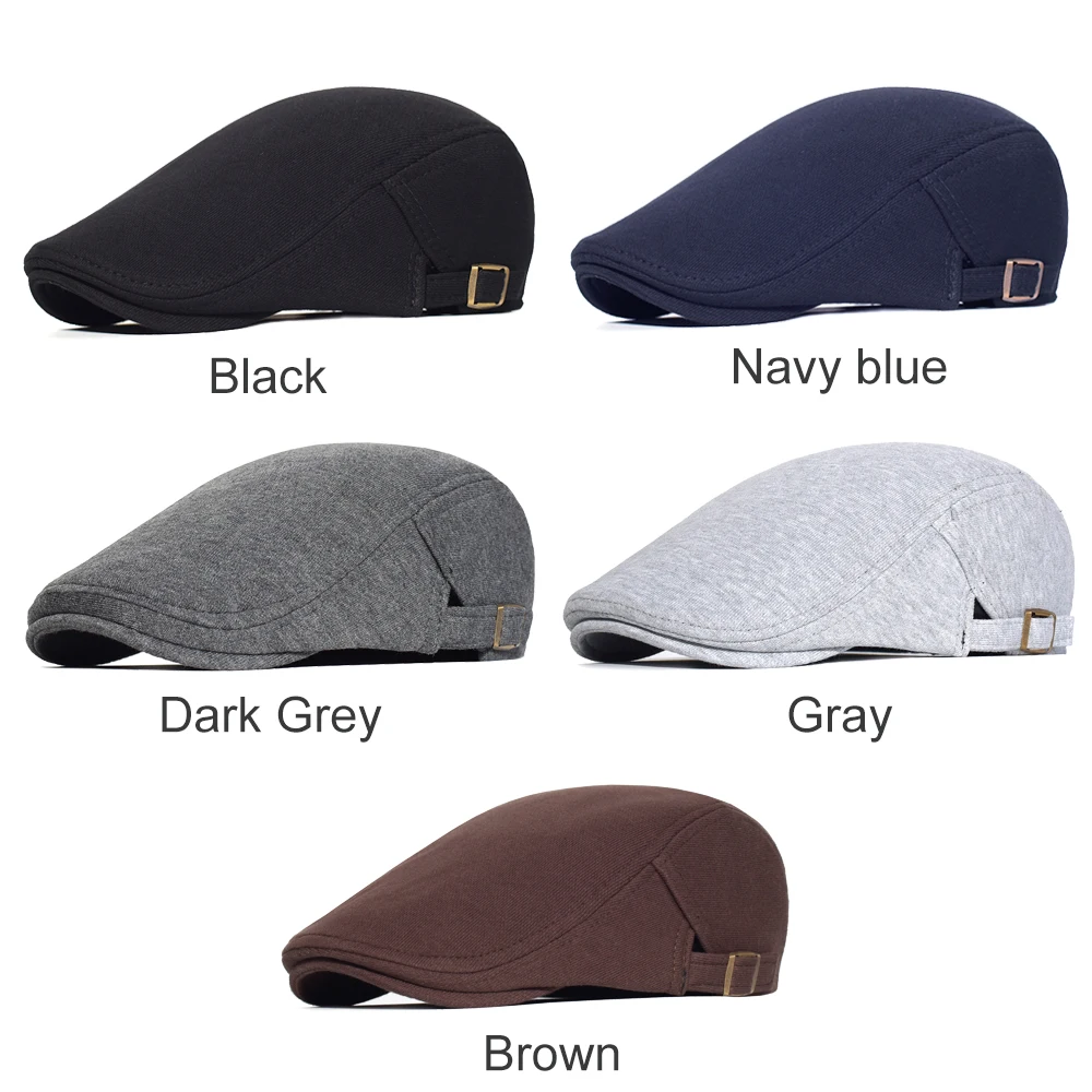 Gorra táctica de algodón ajustable unisex negra y gris - imagen 3