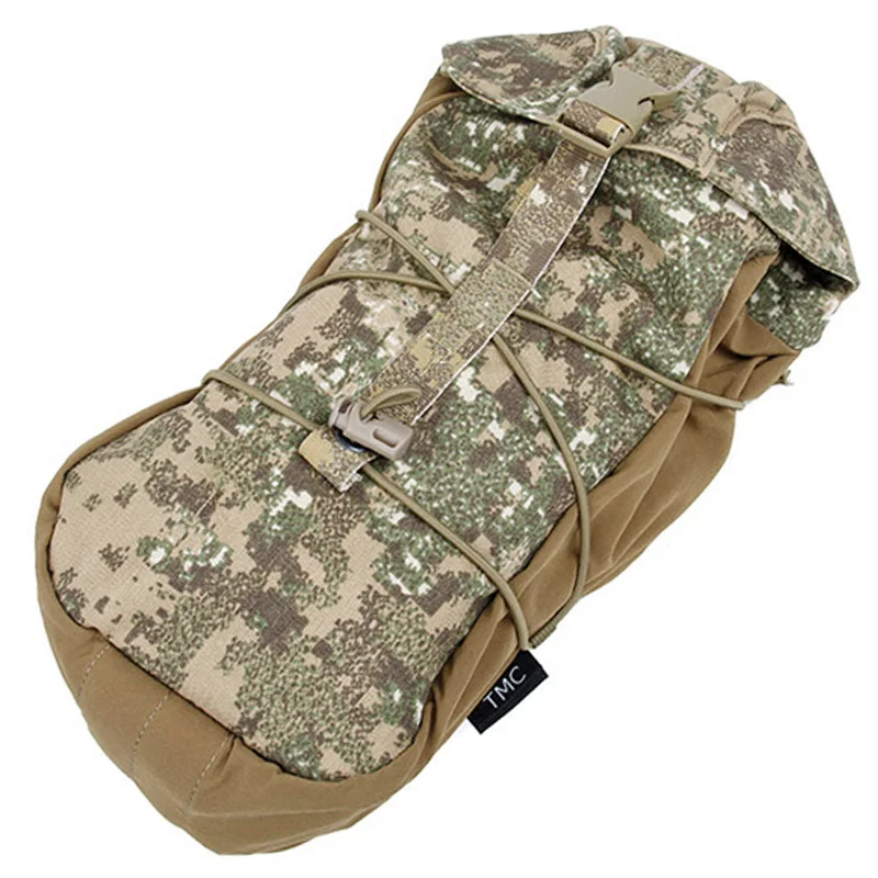 TMC GP chaleco táctico MOLLE con bolsa utilidad acabado mate