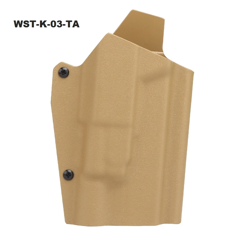 Funda táctica Kydex oculta Glock 17-19-19X-45 portalinterna - imagen 3