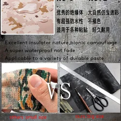 VULPO cinta camouflage táctica impermeable multiusos elástica