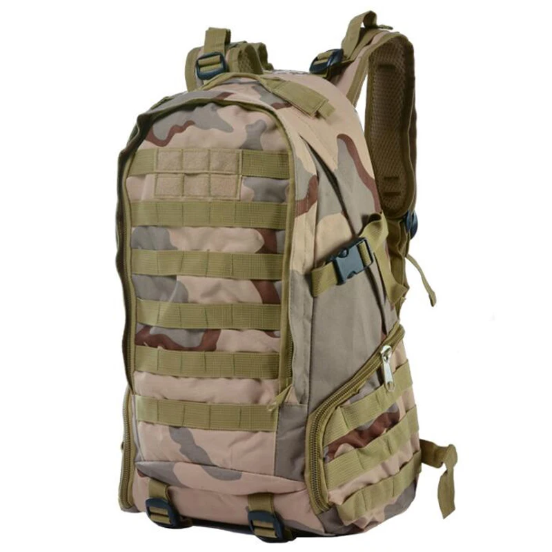 Mochila táctica MOLLE Oxford camuflada para asalto y senderismo - imagen 4