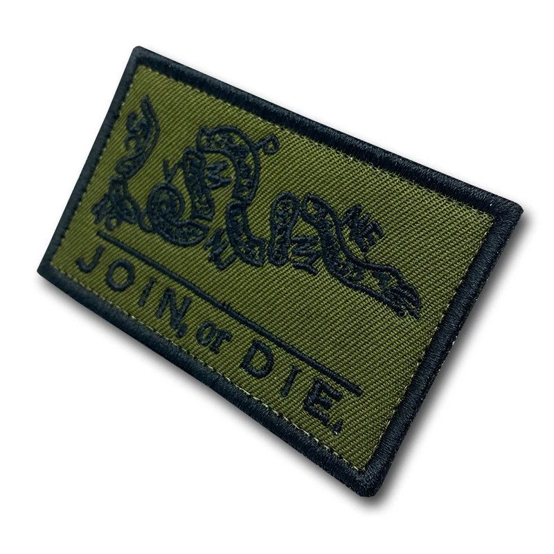 Parche 3D bordado táctico MOLLE para mochila o chaqueta
