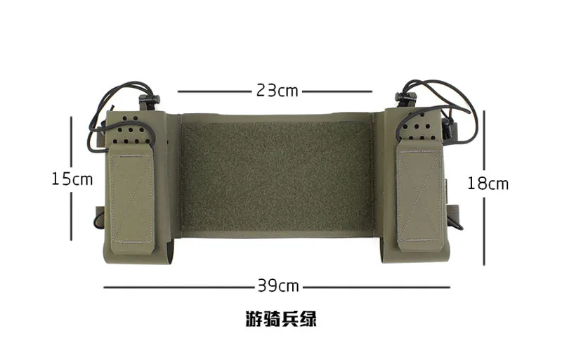 Chaleco táctico Thing 1 MK4 D3CRM, kit extensión para pecho - imagen 4