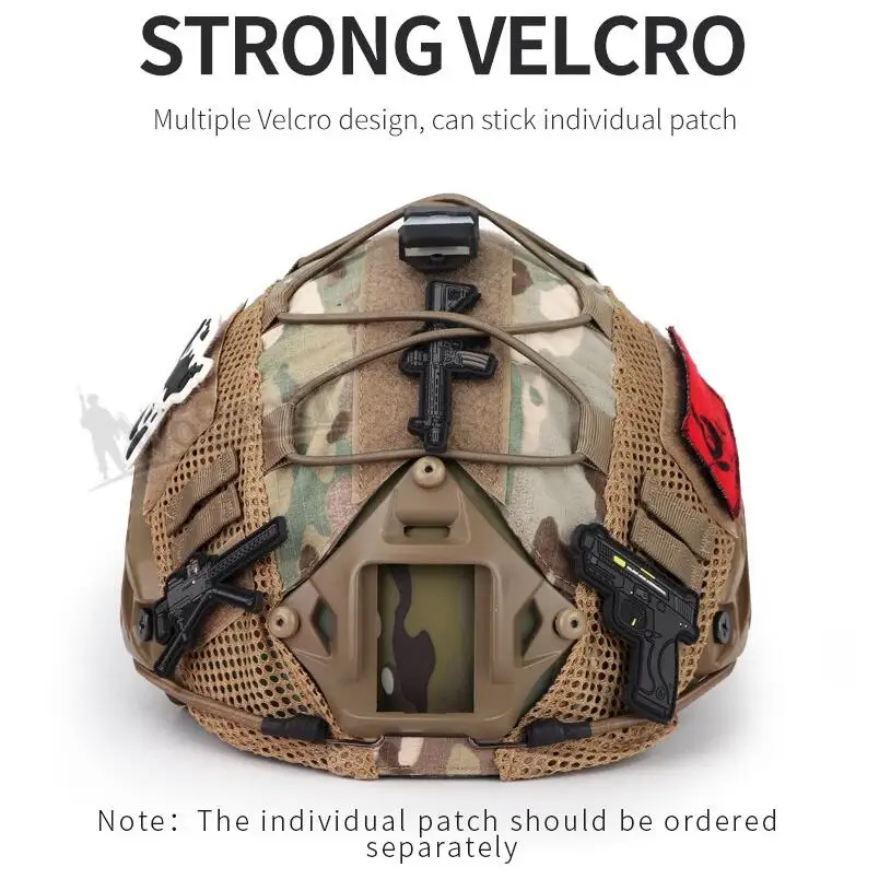 Tamaño compacto de la funda para casco