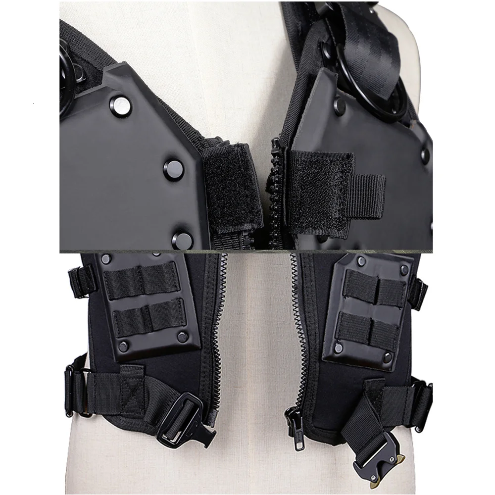 Chaleco táctico TF3 ajustable EVA guerrero para caza y protección - imagen 2