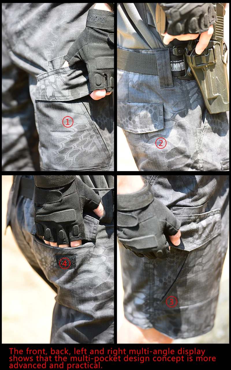 Pantalones cortos de pesca