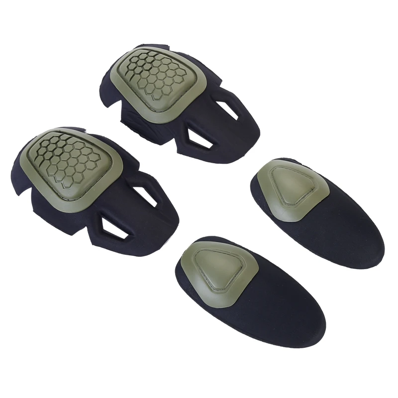 Mege rodilleras tácticas desmontables para paintball y airsoft