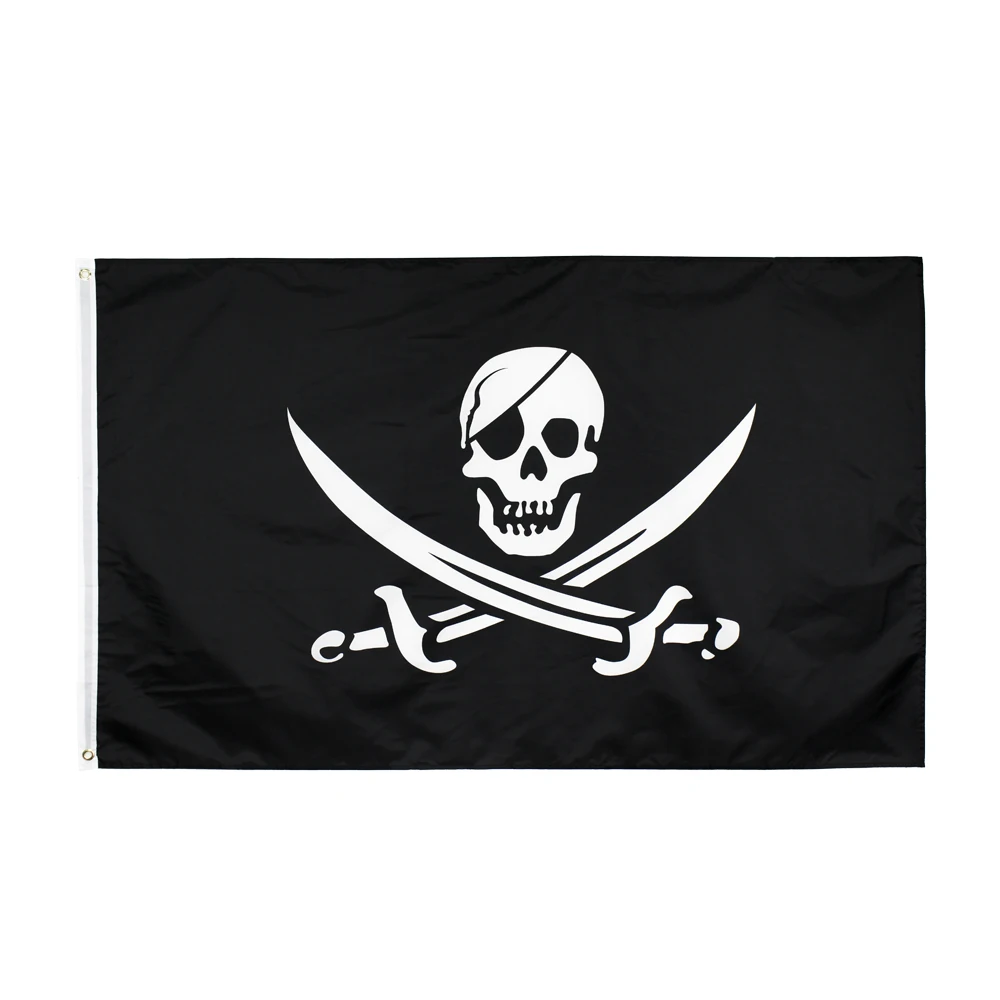 Xiangying Bandera pirata calavera – Calico Jack Rackham - imagen 5