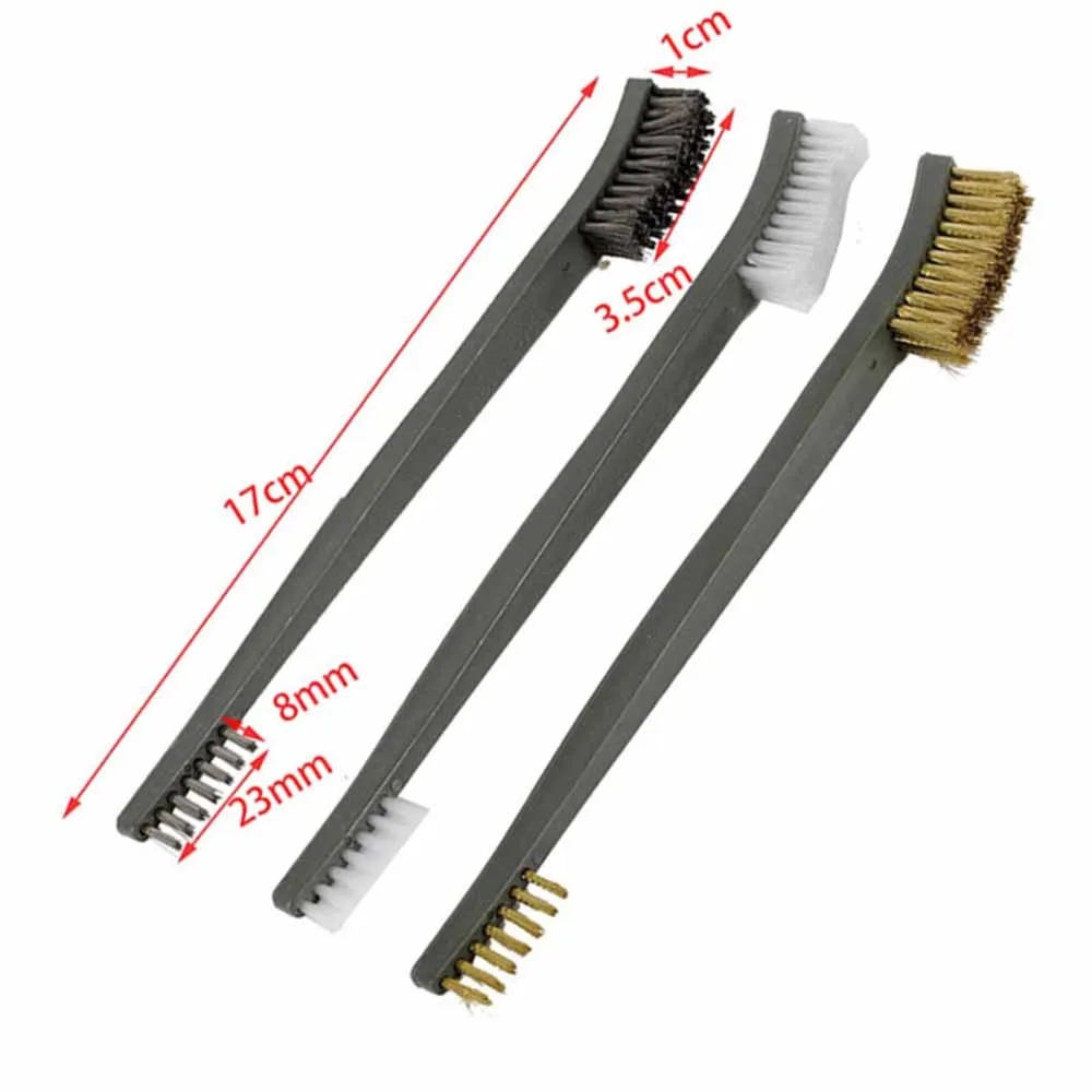 Kit limpieza universal – Cepillos acero y nailon para pistola y rifle - imagen 4