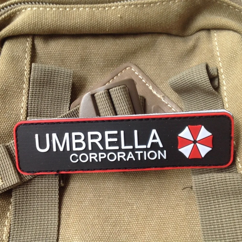Parche táctico PVC 3D adhesivo Umbrella Corporation - imagen 2