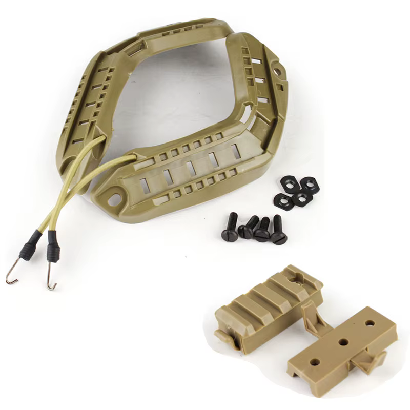 Riel Picatinny casco táctico – Montaje universal homologado - imagen 4