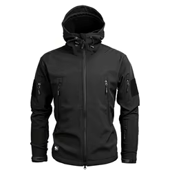 Chaqueta militar impermeable hombre - Protección agua y viento
