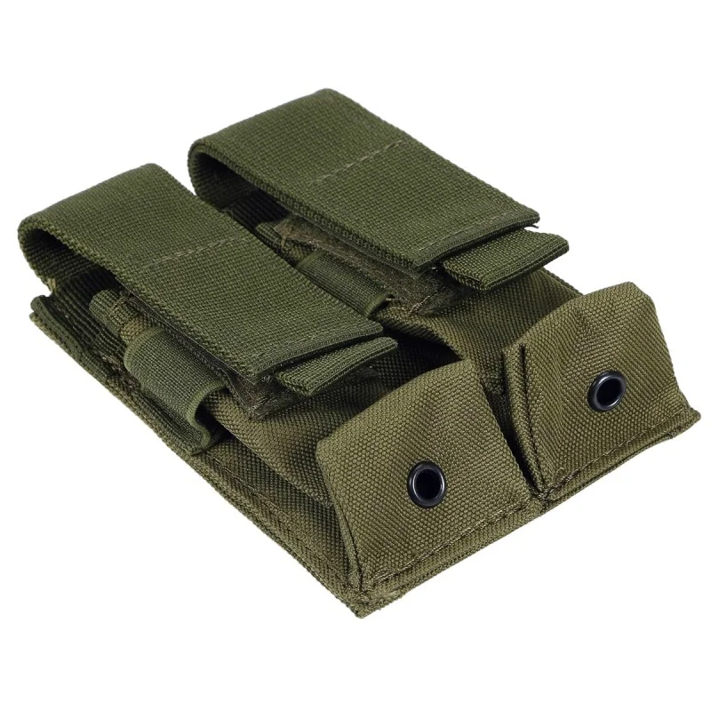 Funda táctica MOLLE doble porta-revistas 9mm - imagen 2