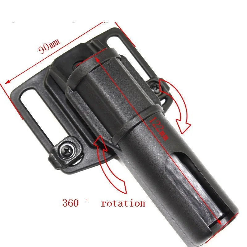 Bastón táctico ASP VULPO multiángulo con funda para linterna - imagen 3