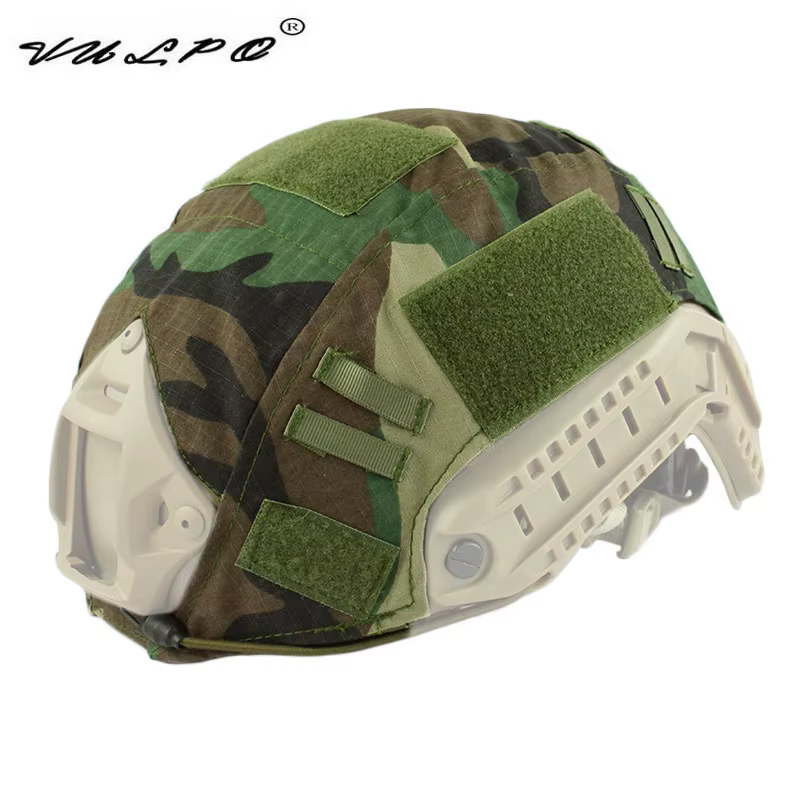 VULPO Casco Airsoft con Cubierta Rápida MOLLE - imagen 4