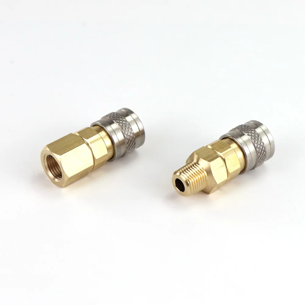 Acople rápido hembra NPT táctico para manguera neumática - imagen 2