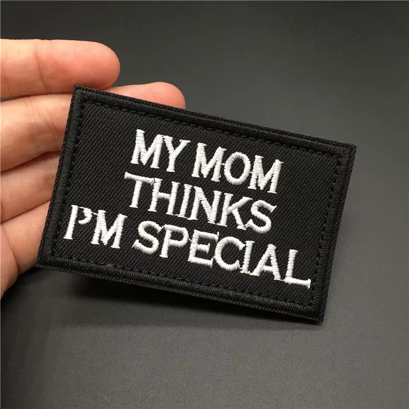 Parche bordado personalizado MY MOM para mochilas y chalecos tacticos - imagen 2