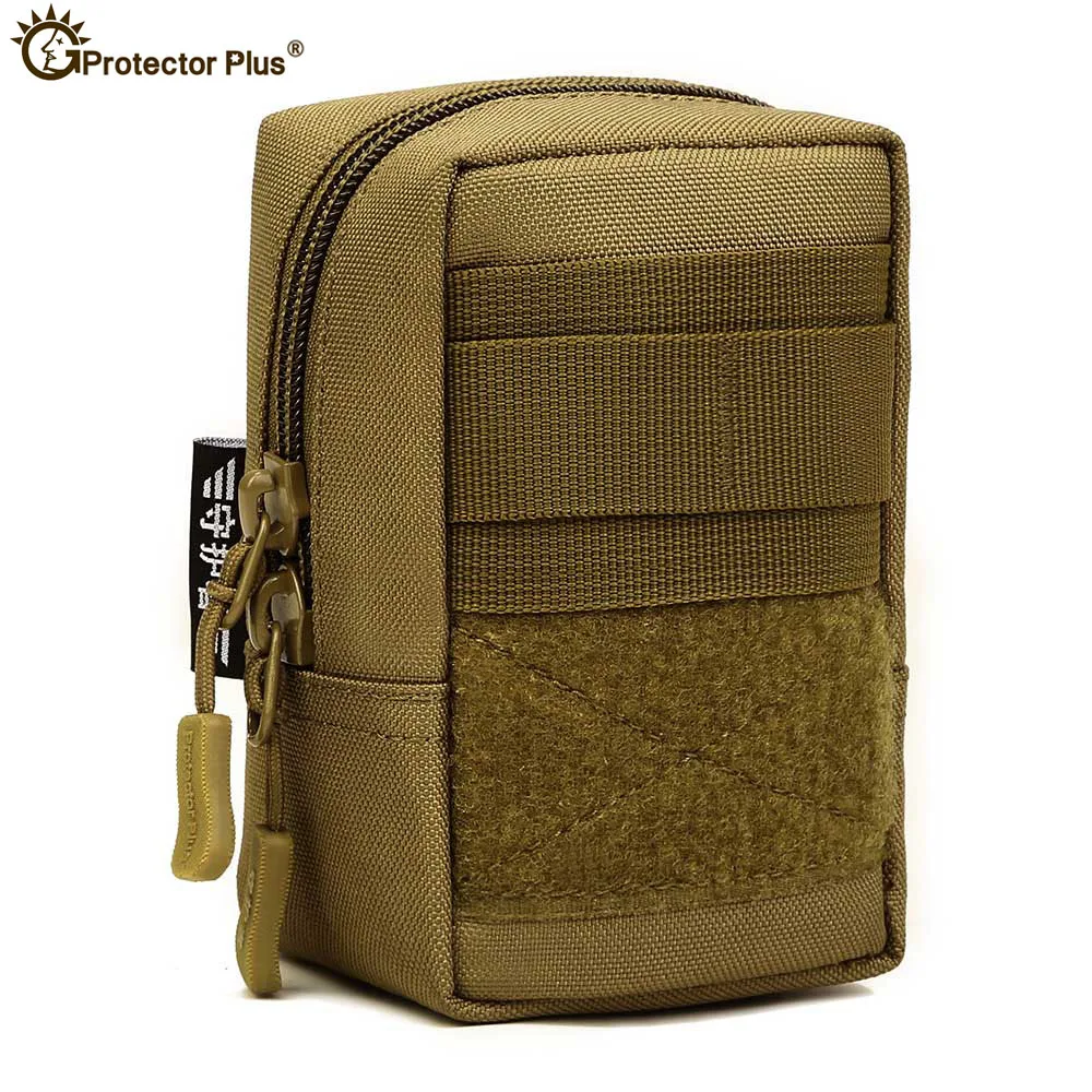 Bolsa táctica MOLLE impermeable pequeña camuflaje