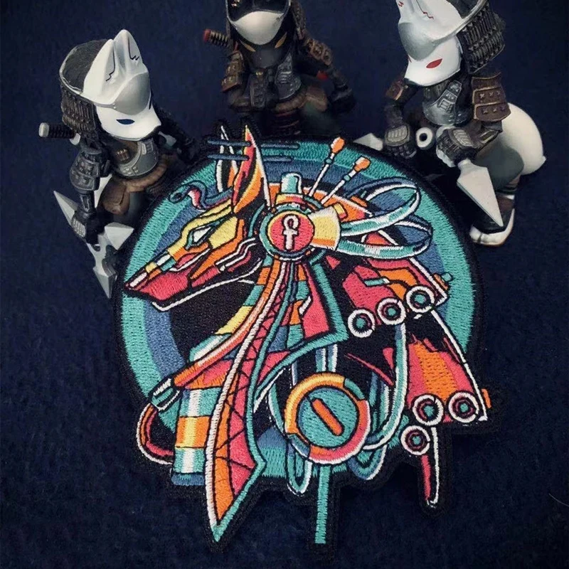 Parche PVC Anubis La Parca – Táctico militar para chaleco MOLLE - imagen 2