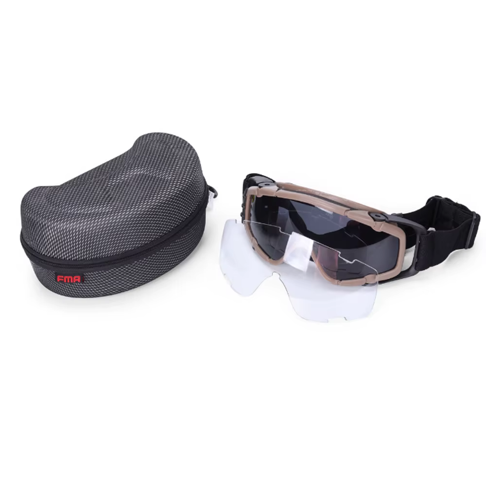 Gafas tácticas FMA si-ballistic protección ocular antivaho airsoft y caza - imagen 5