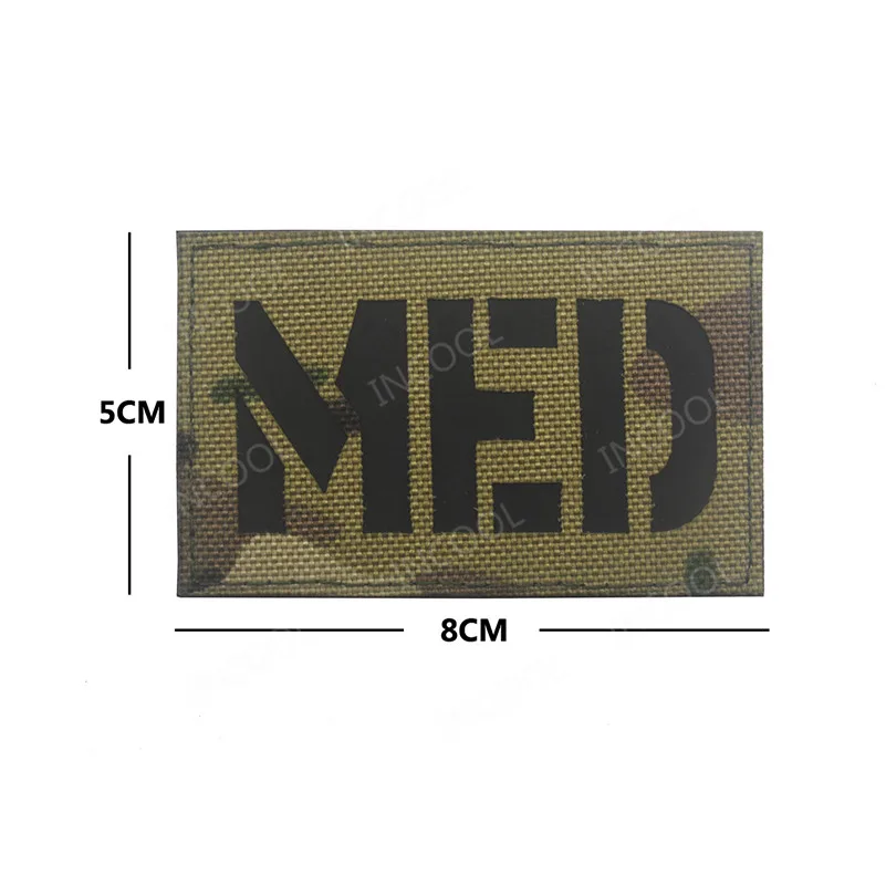 Parche MEDIC reflectante IR – Identificación táctica - imagen 4
