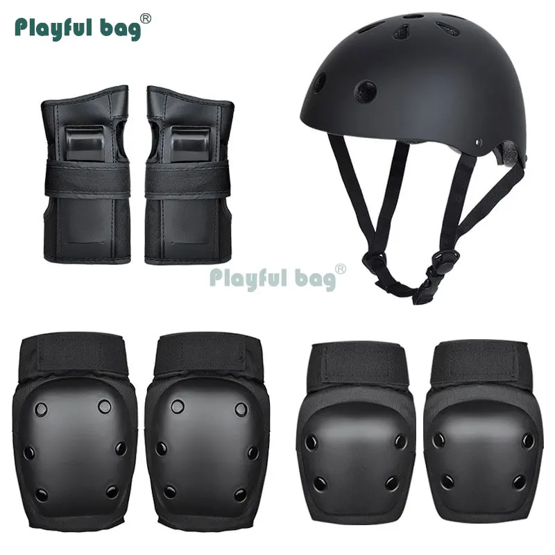 AMB70 equipo de protección infantil con casco para monopatín y bici