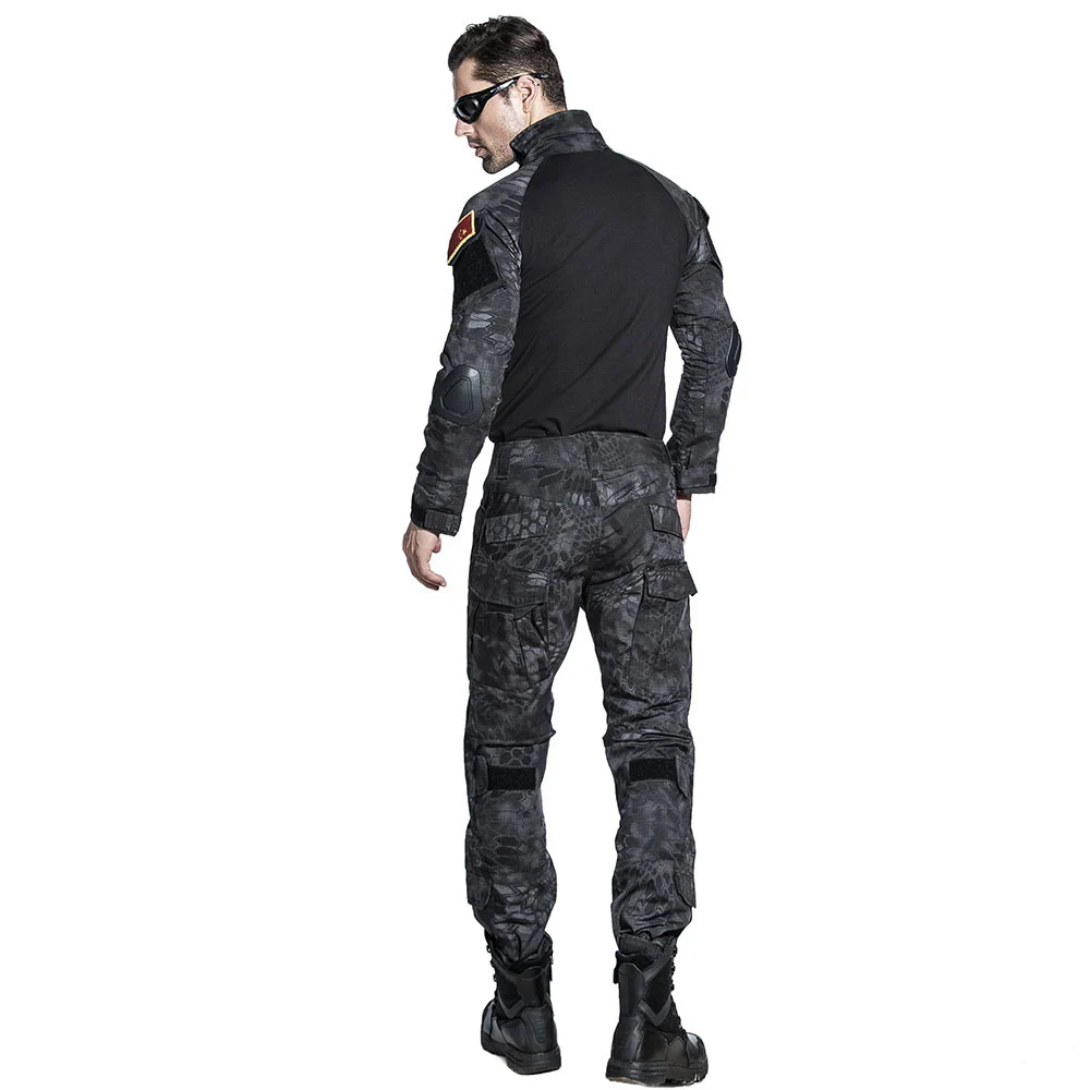 SINAIRSOFT Uniforme táctico BDU camuflaje con rodilleras y coderas - imagen 3
