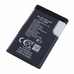 Batería Nokia BL-5C 1200mAh iones de litio 3,7V