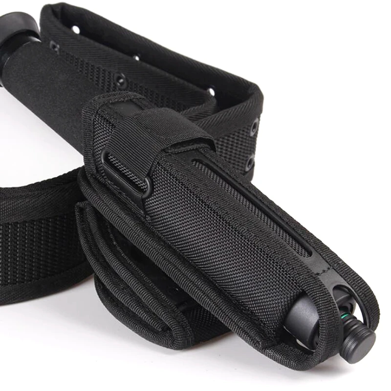 Funda táctica de nailon para bastón giratoria airsoft