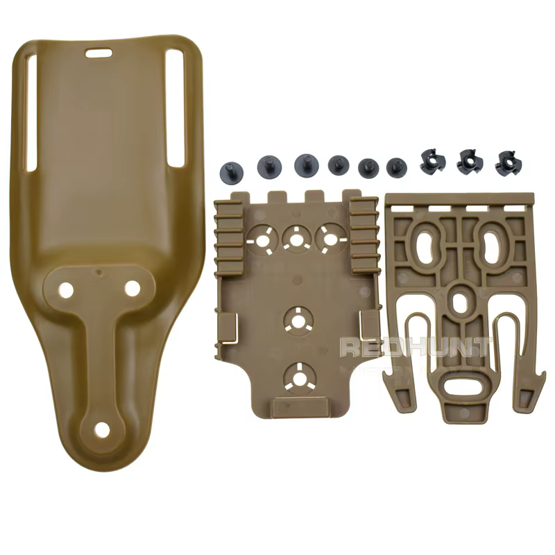 Funda táctica cinturón 2 pulgadas – Clip corto Airsoft - imagen 2