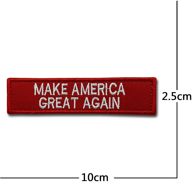 Parche bordado 3D estilo político americano - imagen 2