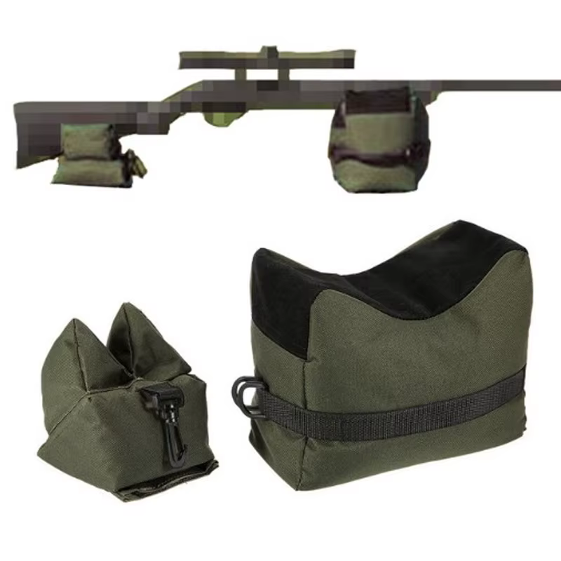 Bolsa táctica MOLLE doble para transporte de rifle y bicicleta