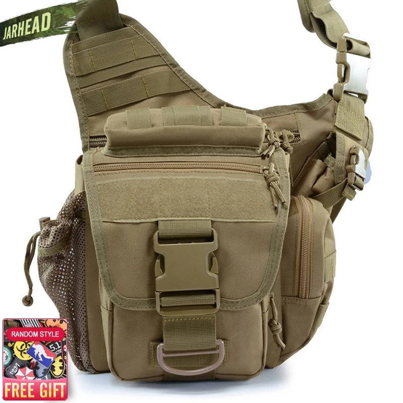 Bolsa táctica MOLLE bandolera para cámara y actividades aire libre - imagen 2