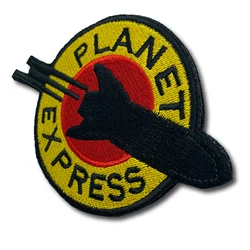 PLANET EXPRESS Parche táctico 3D bordado con velcro – Brazalete
