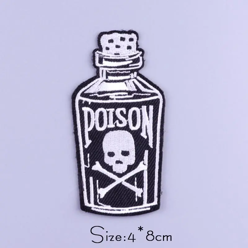 Parche táctico bordado calavera skull – Para ropa y mochilas - imagen 4