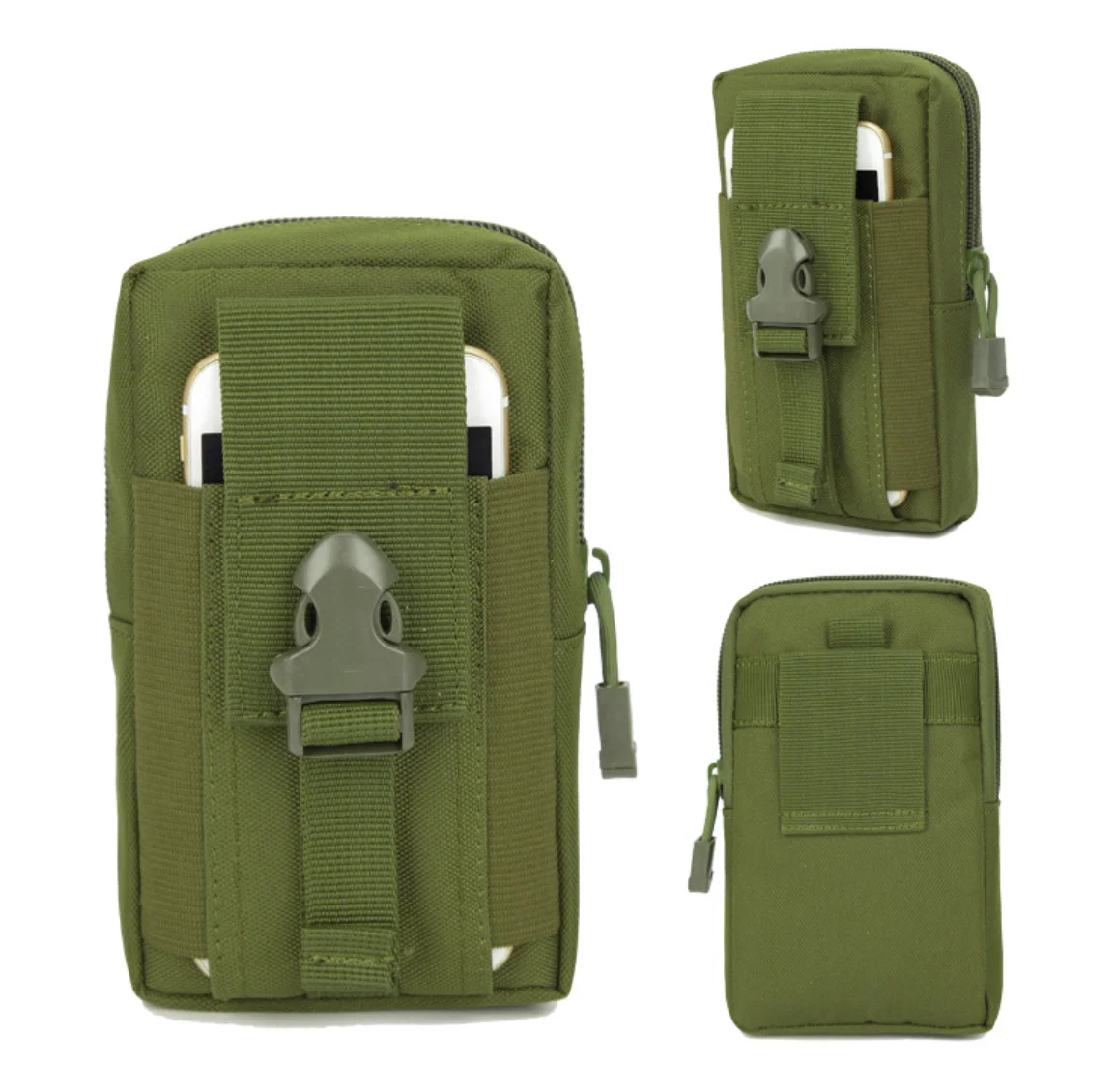 Bolsa táctica MOLLE funda teléfono móvil en cinturón de caza exterior - imagen 5