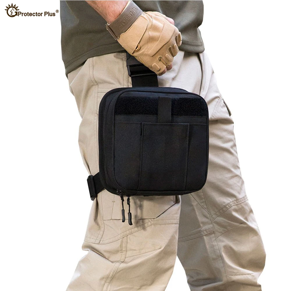 Bolsa pierna táctica MOLLE médica para primeros auxilios - imagen 5