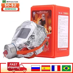 Máscara antihumo emergencia 30 min protección contra incendios